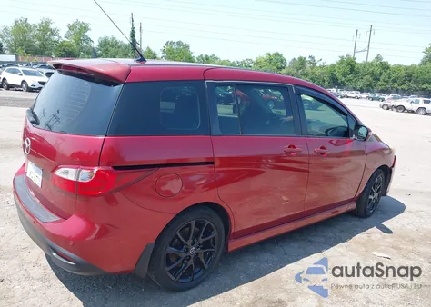 2013 Mazda Mazda5 Touring z USA, uszkodzony, nr VIN JM1CW2CL1D0150542